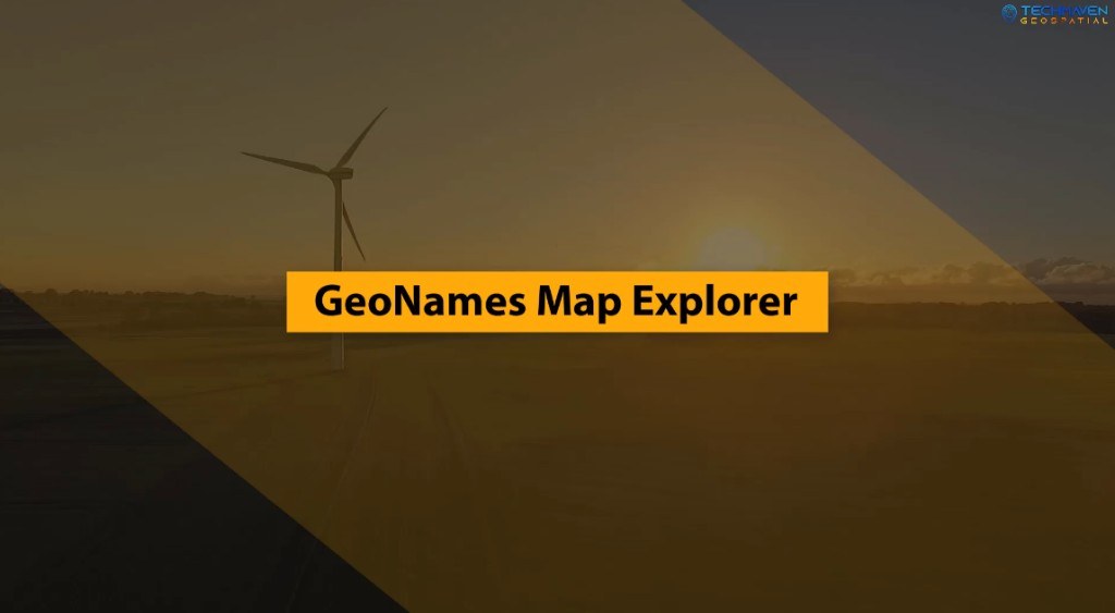 GeoNames Map Explorer promo