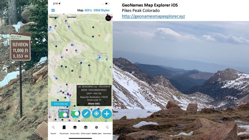 Traveler terrain and mapping context