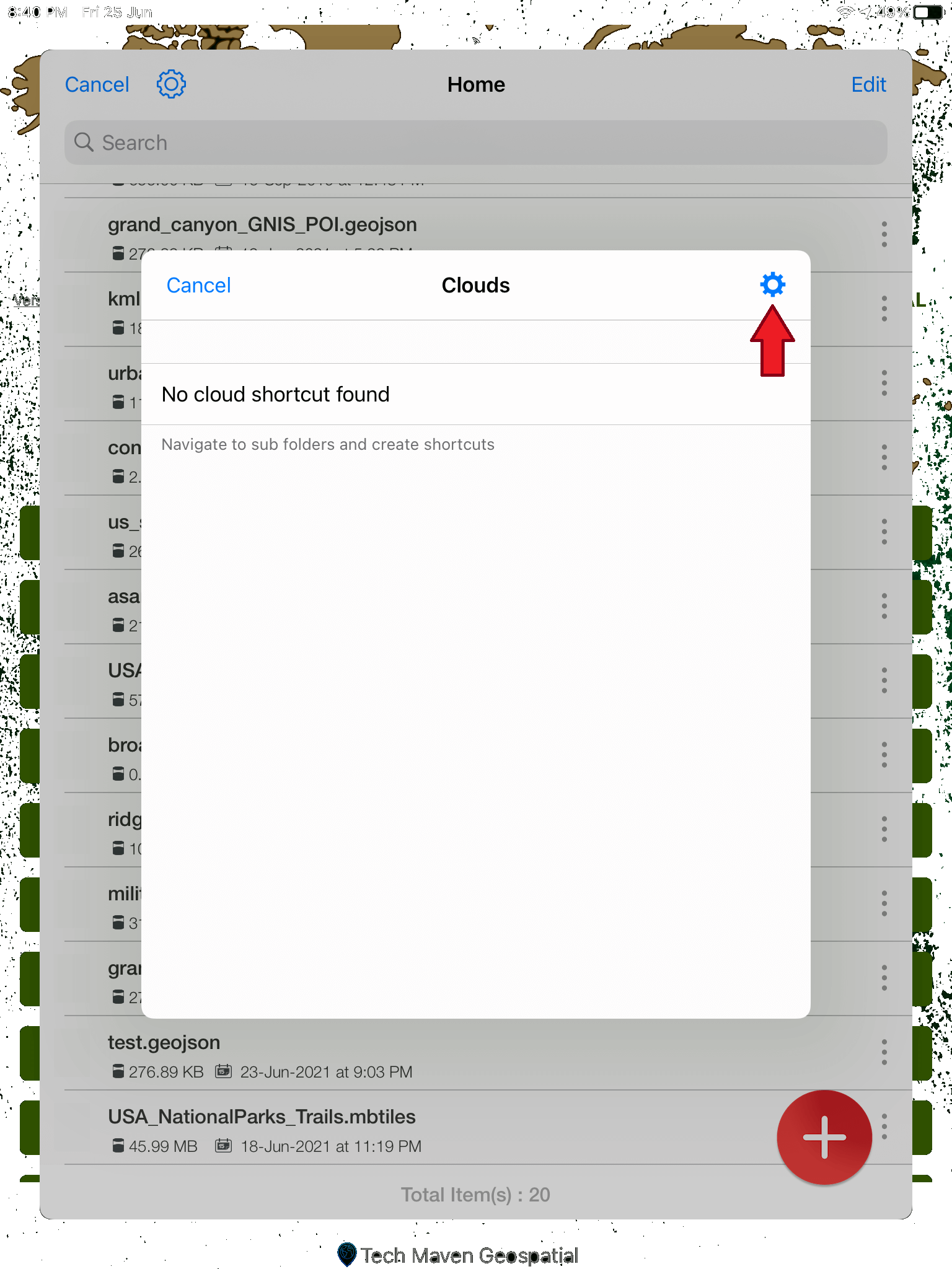 Ops map on device