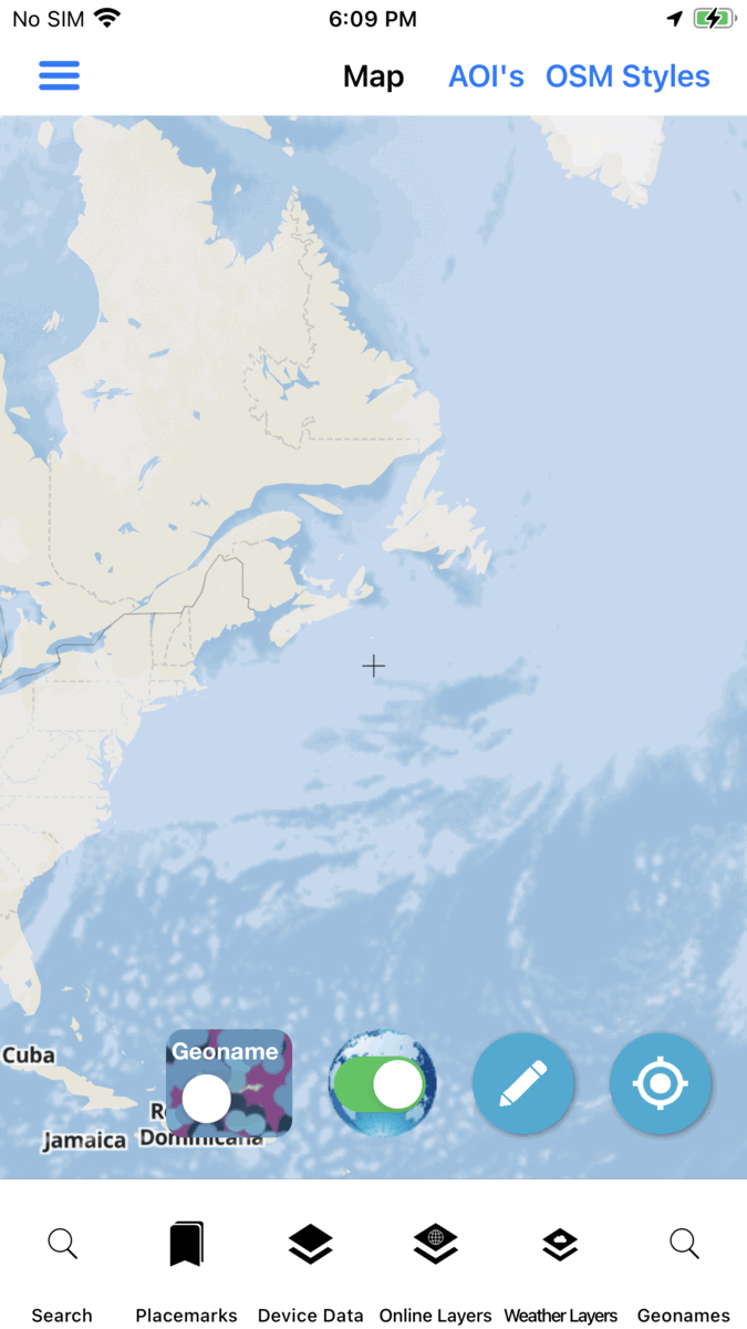 Weather map animation